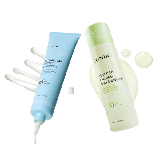 Beta-Glucan Sunscreen vs. Centella Sun Water: Which IUNIK Sunscreen Is Right for You?