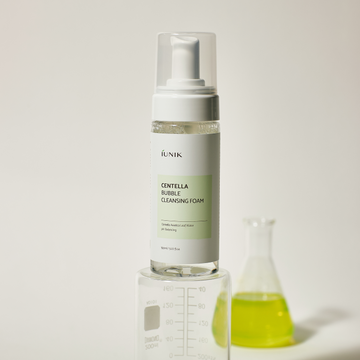 <strong>Second cleanse: Centella Bubble Cleansing Foam</strong>