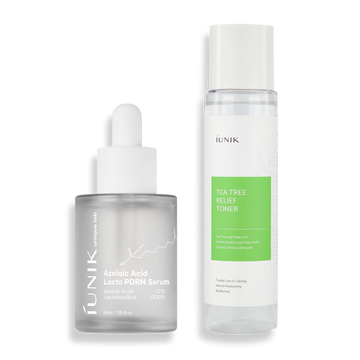 Azelaic Acid Lacto PDRN Serum + Tea Tree Relief Toner