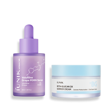 Volufiline Grape PDRN Serum + Beta Glucan 3X Barrier Cream