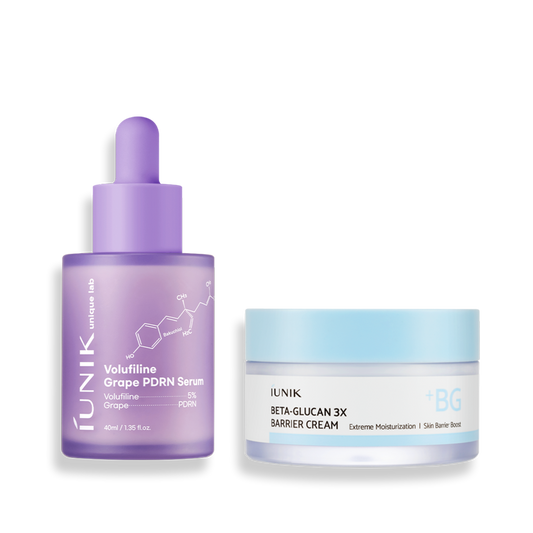 Volufiline Grape PDRN Serum + Beta Glucan 3X Barrier Cream